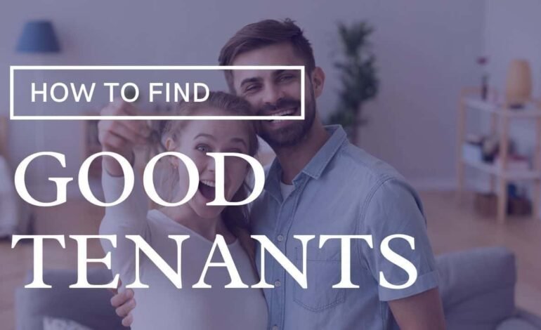 Ways to attract good tenants. We include a list of useful tips.